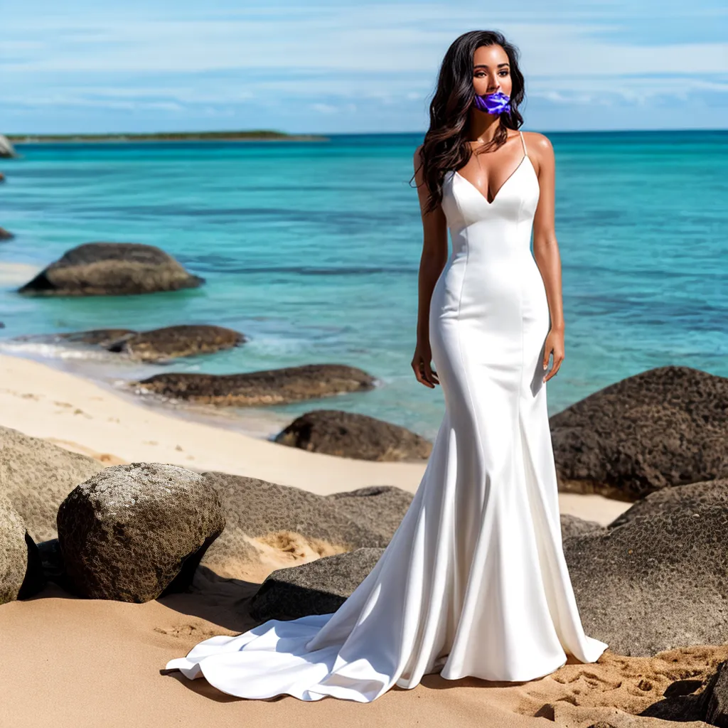 noiva praia vestido lace sol