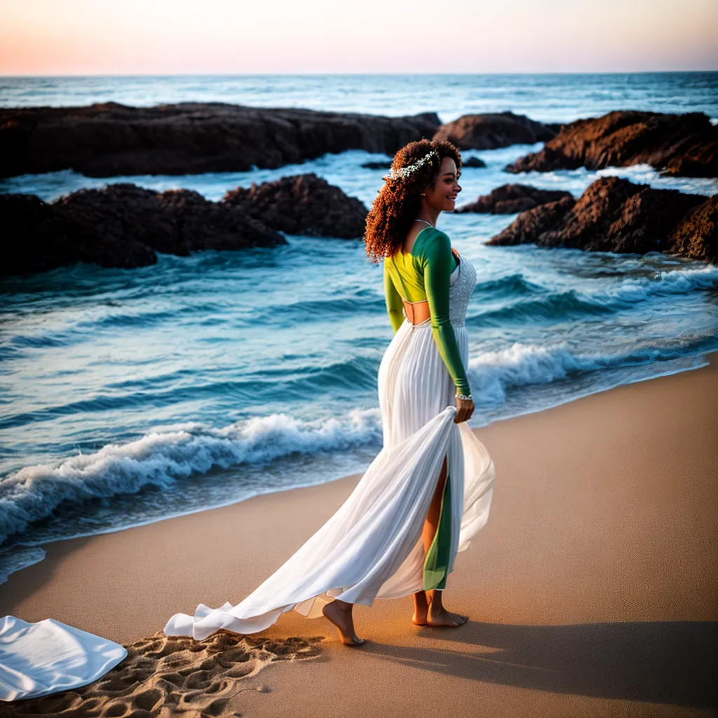noiva praia por do sol casamento