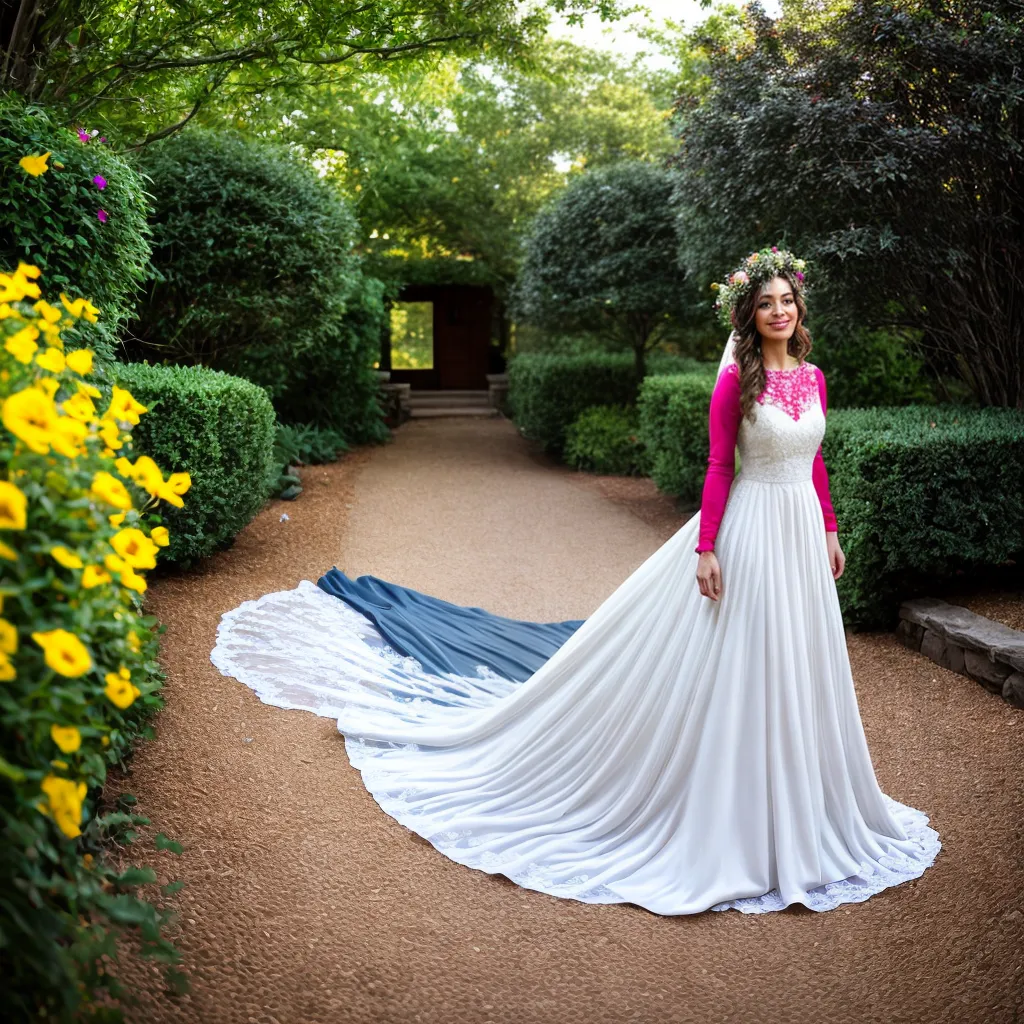 noiva jardim vestido boho casamento