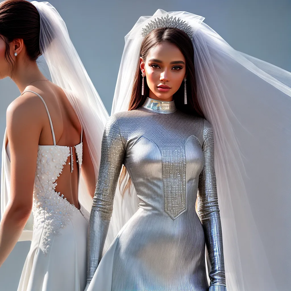 vestido noiva futurista 2024