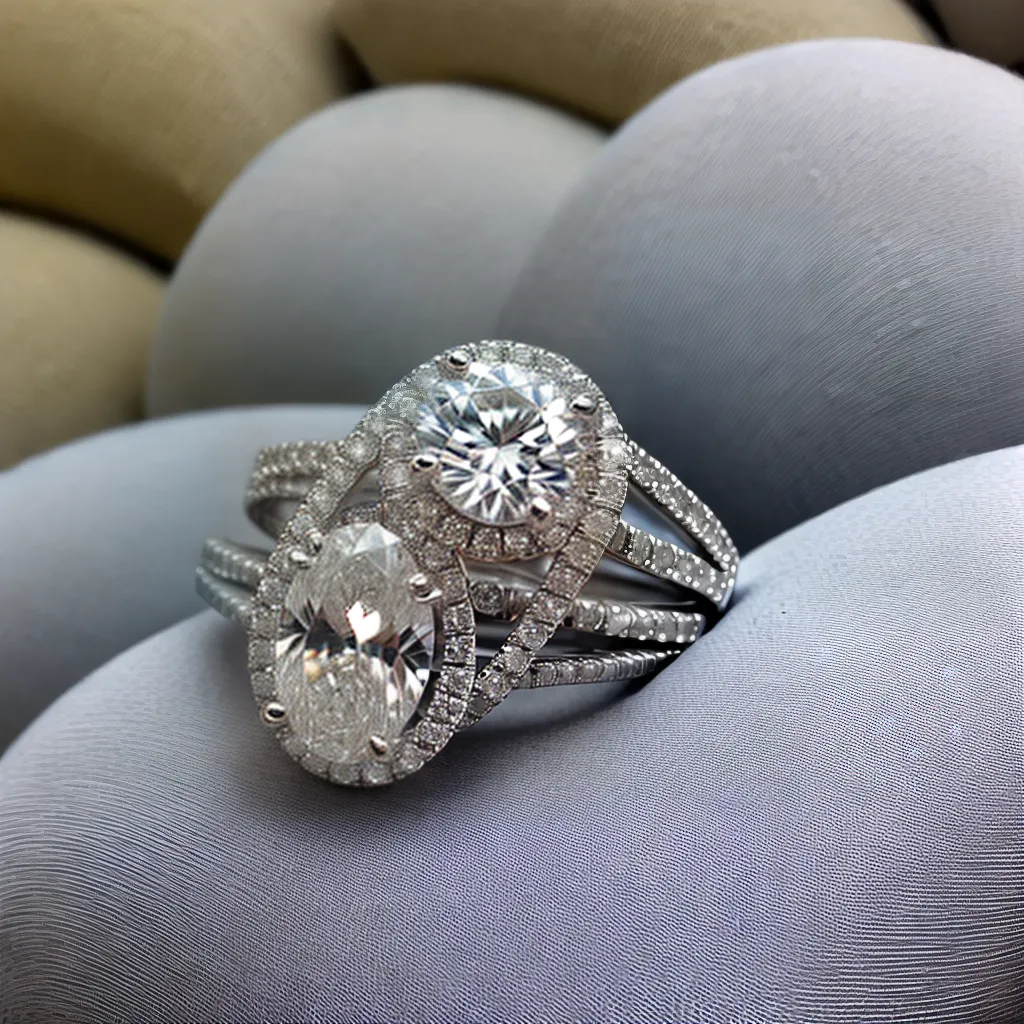 anel noiva diamante cabelos coloridos