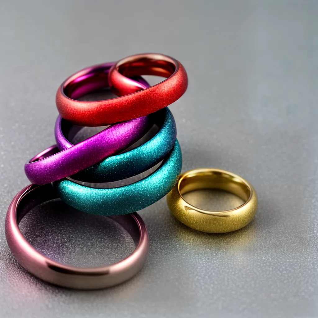 aliancas casamento contraste cores