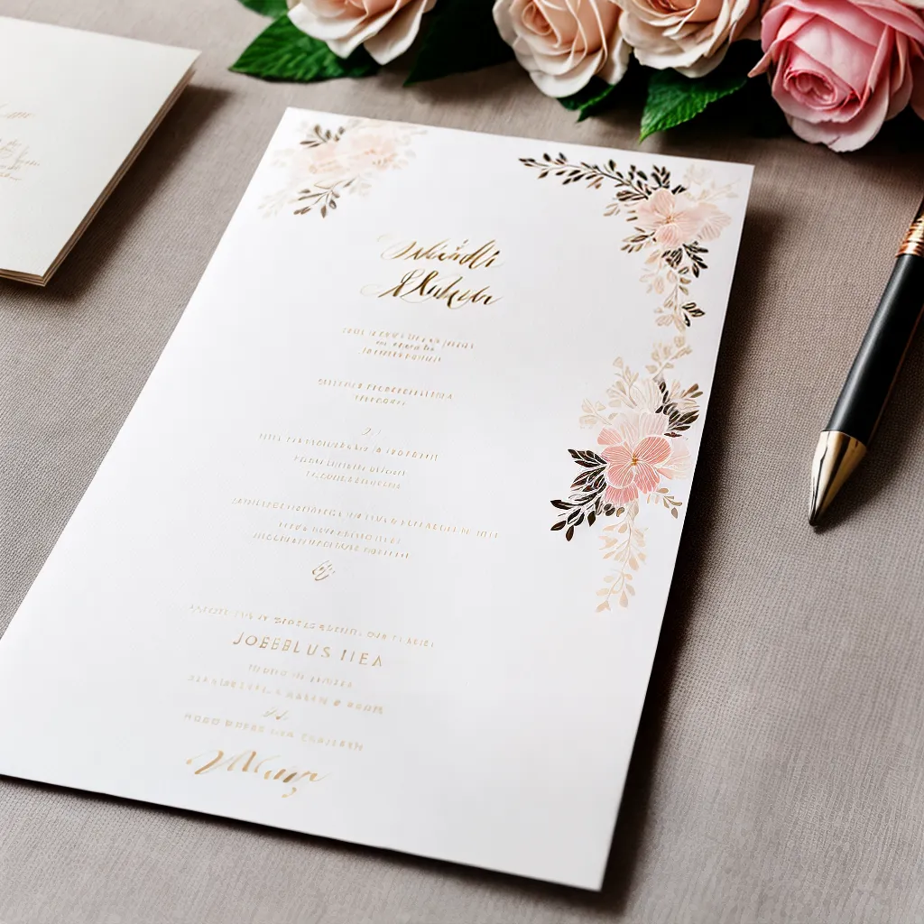 convite casamento caligrafia floral