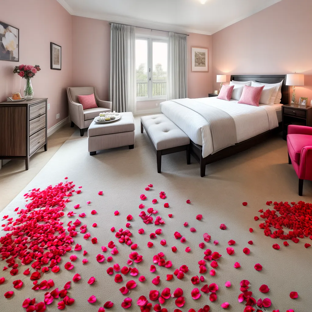 quarto decorado romantico rosas champanhe quarto decorado romantico rosas champanhe
