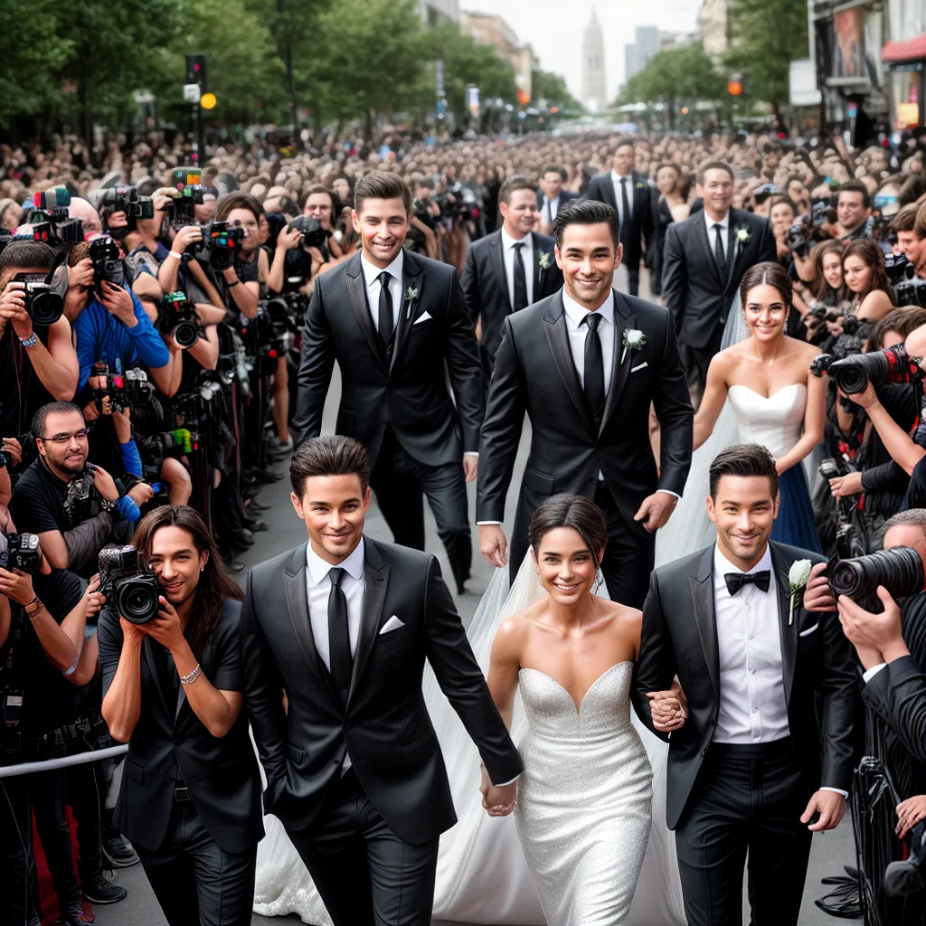 casamento celebridades tapete vermelho