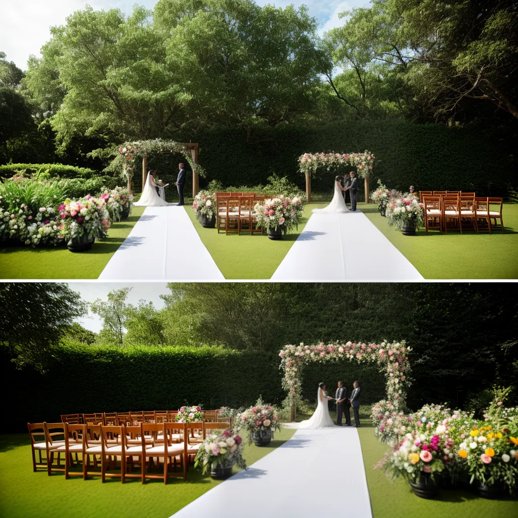 casamento ao ar livre jardim noivos flores