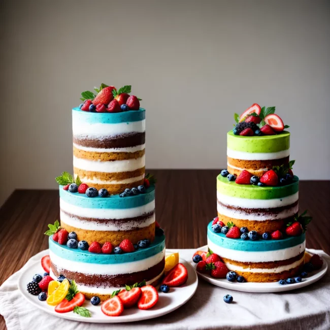 bolo casamento vegano frutas flores