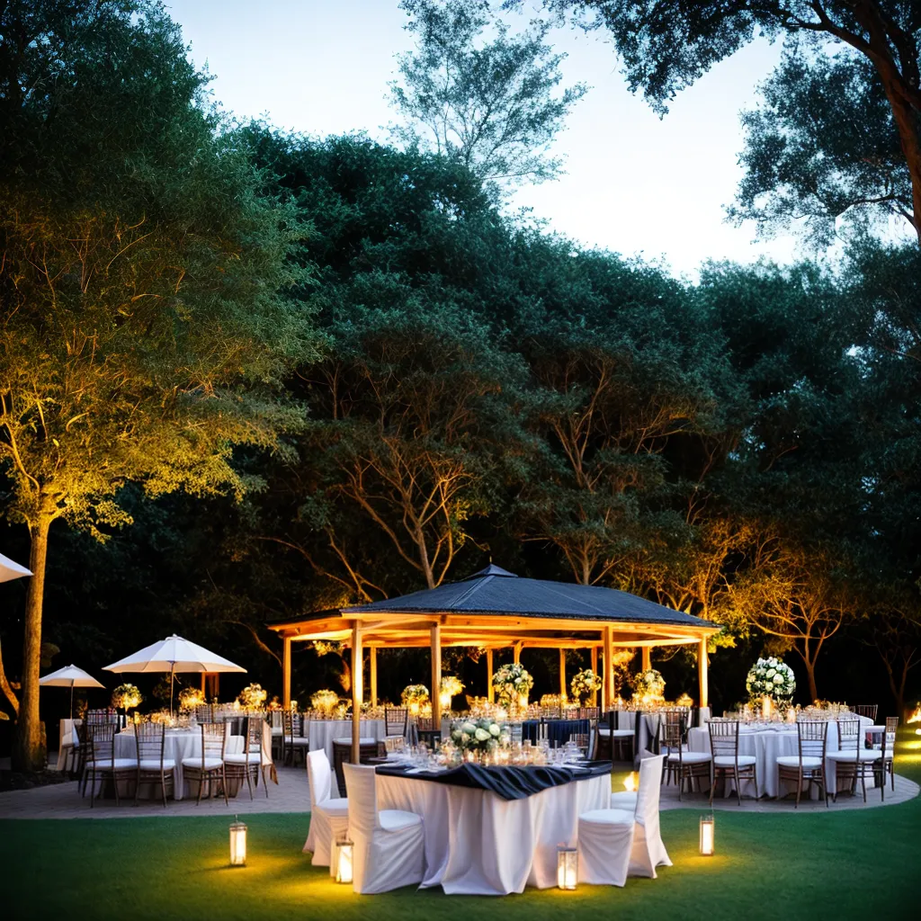 casamento ao ar livre decoracao ecologica