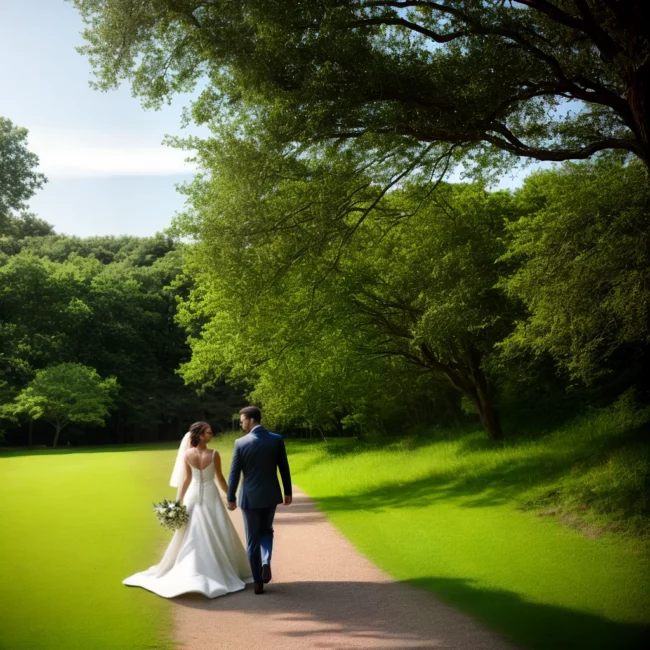 casal campo verde sustentavel casamento