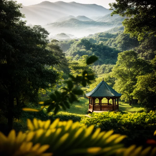 floresta gazebo casamento ecologico