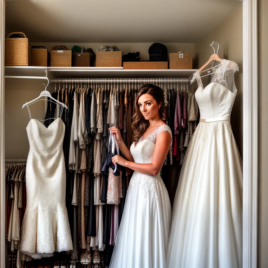 noiva reflexao vestido closet opcoes
