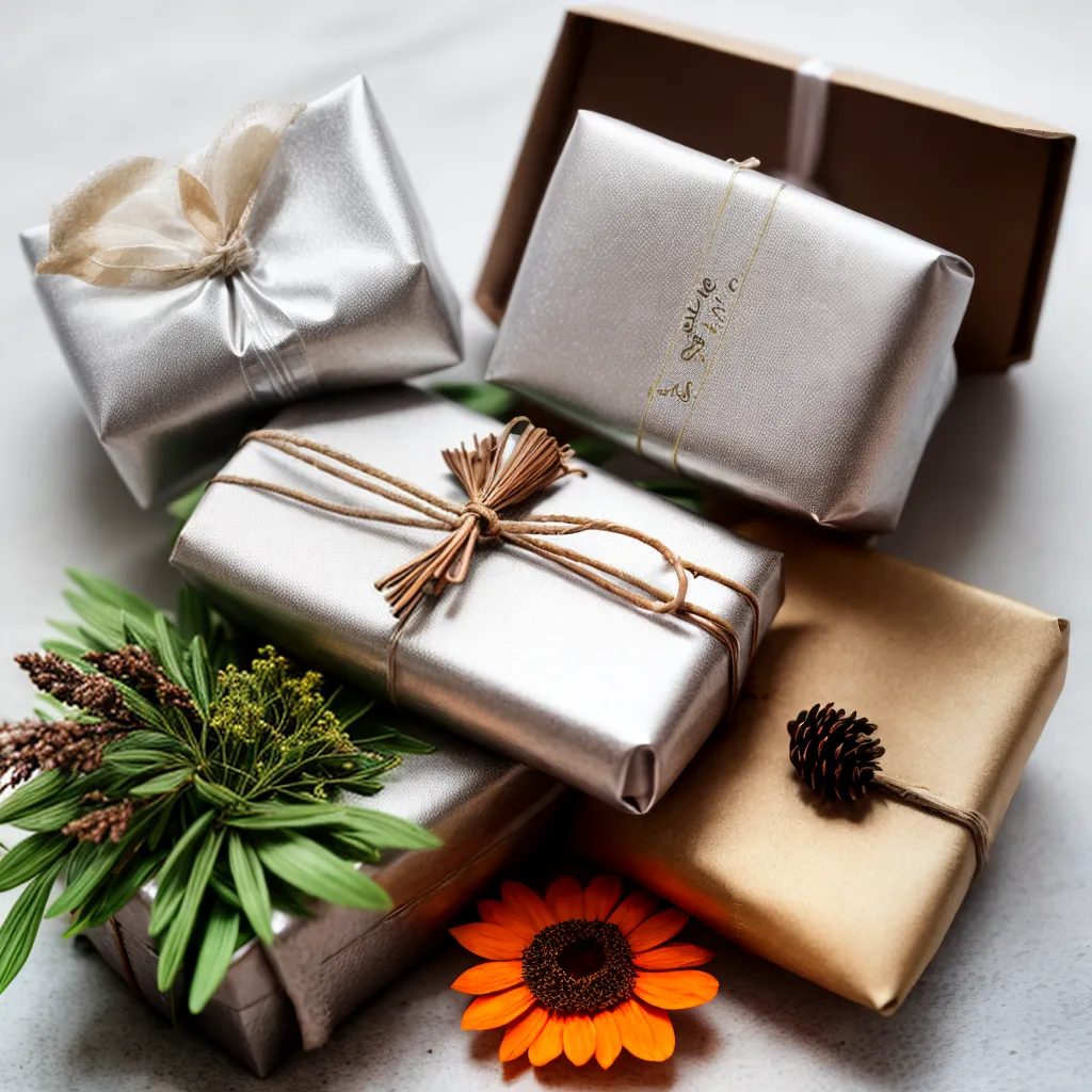 presente sustentavel reciclado flores utensilios