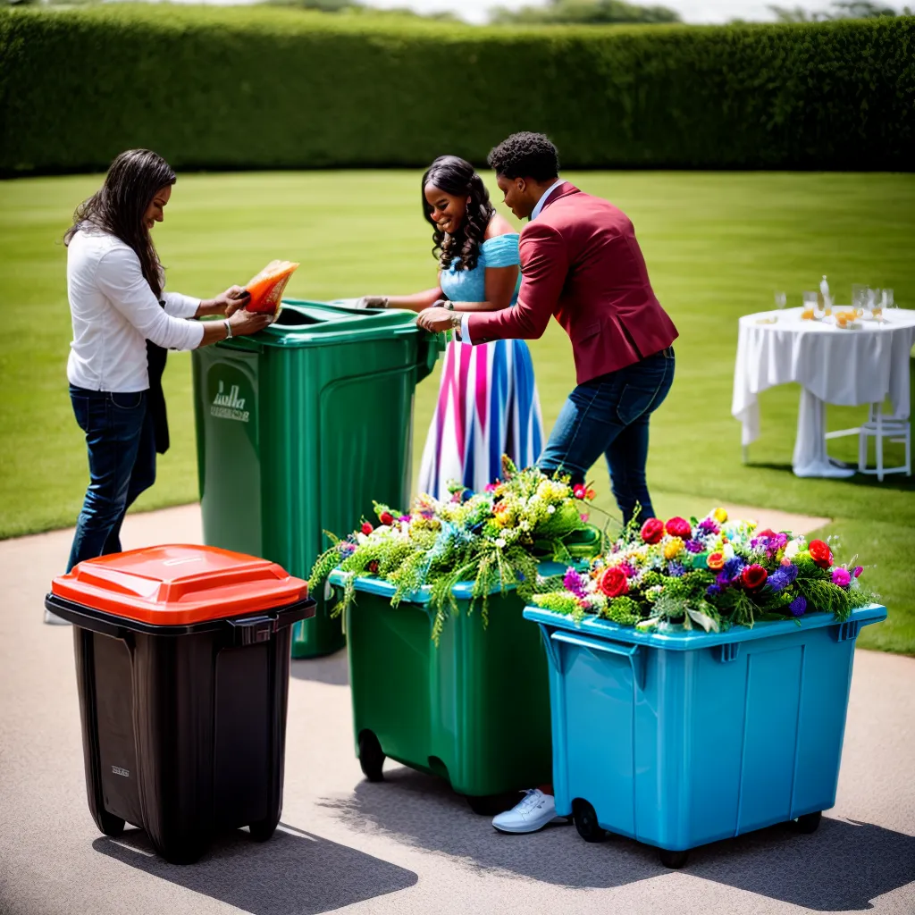 casamento sustentavel reciclagem composteira