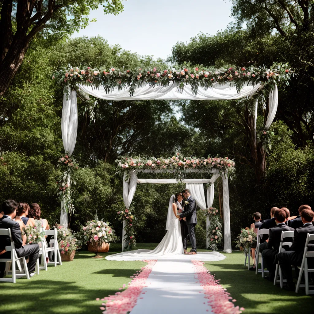 casamento ao ar livre jardim noivos sustentavel