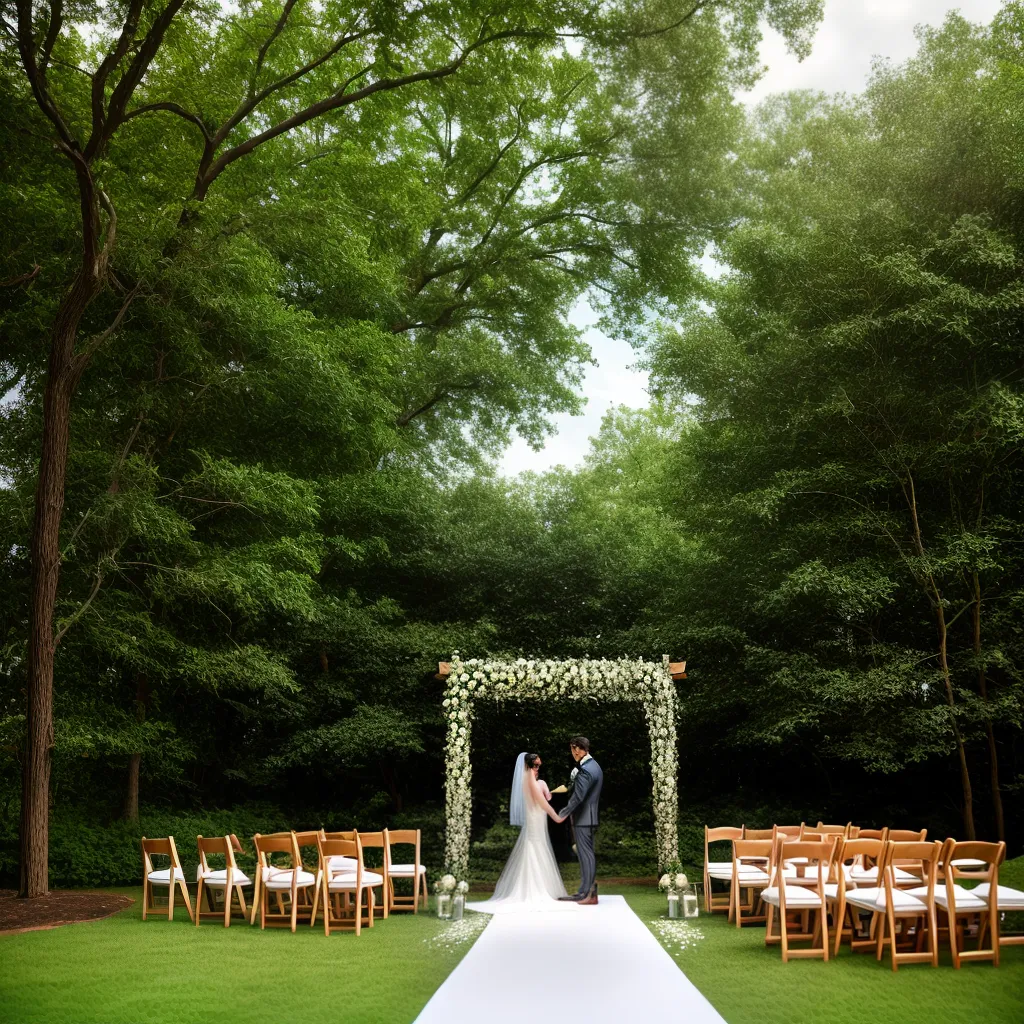 casamento ao ar livre sustentavel natureza