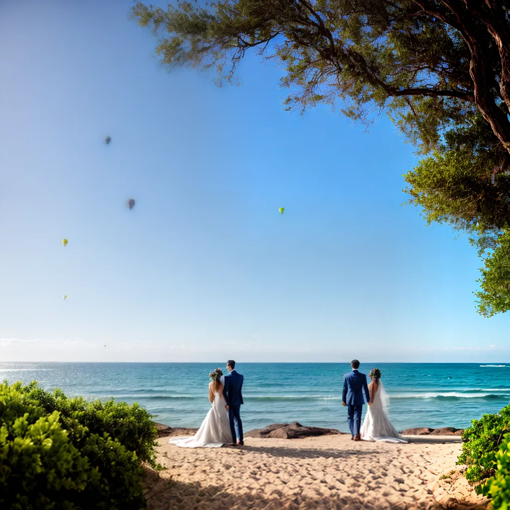 casamento sustentavel praia casal decoracao