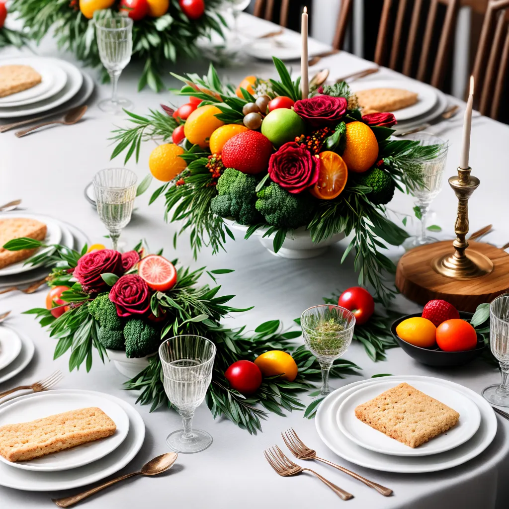mesa casamento vegano frutas legumes