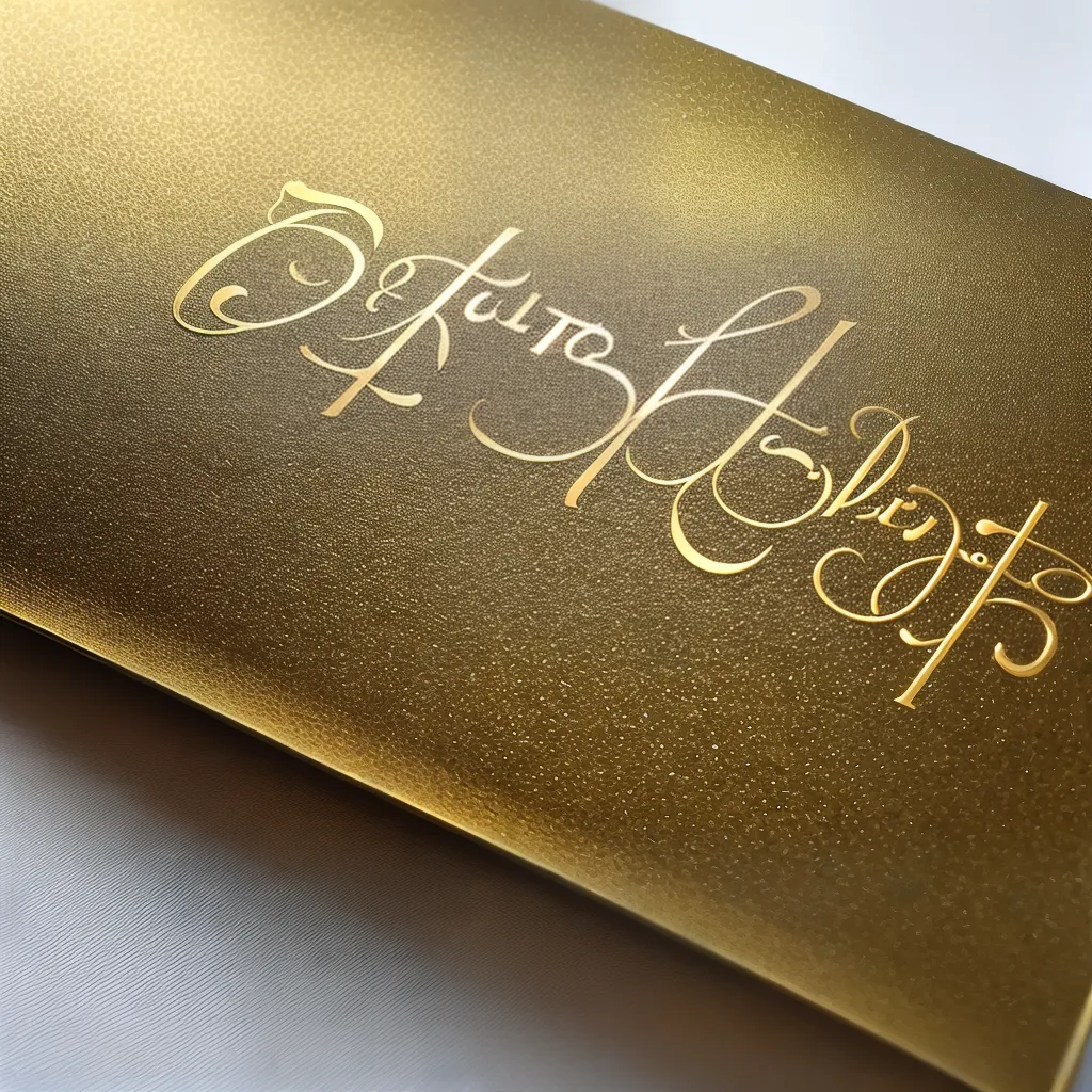 convite dourado foleado romantico floral