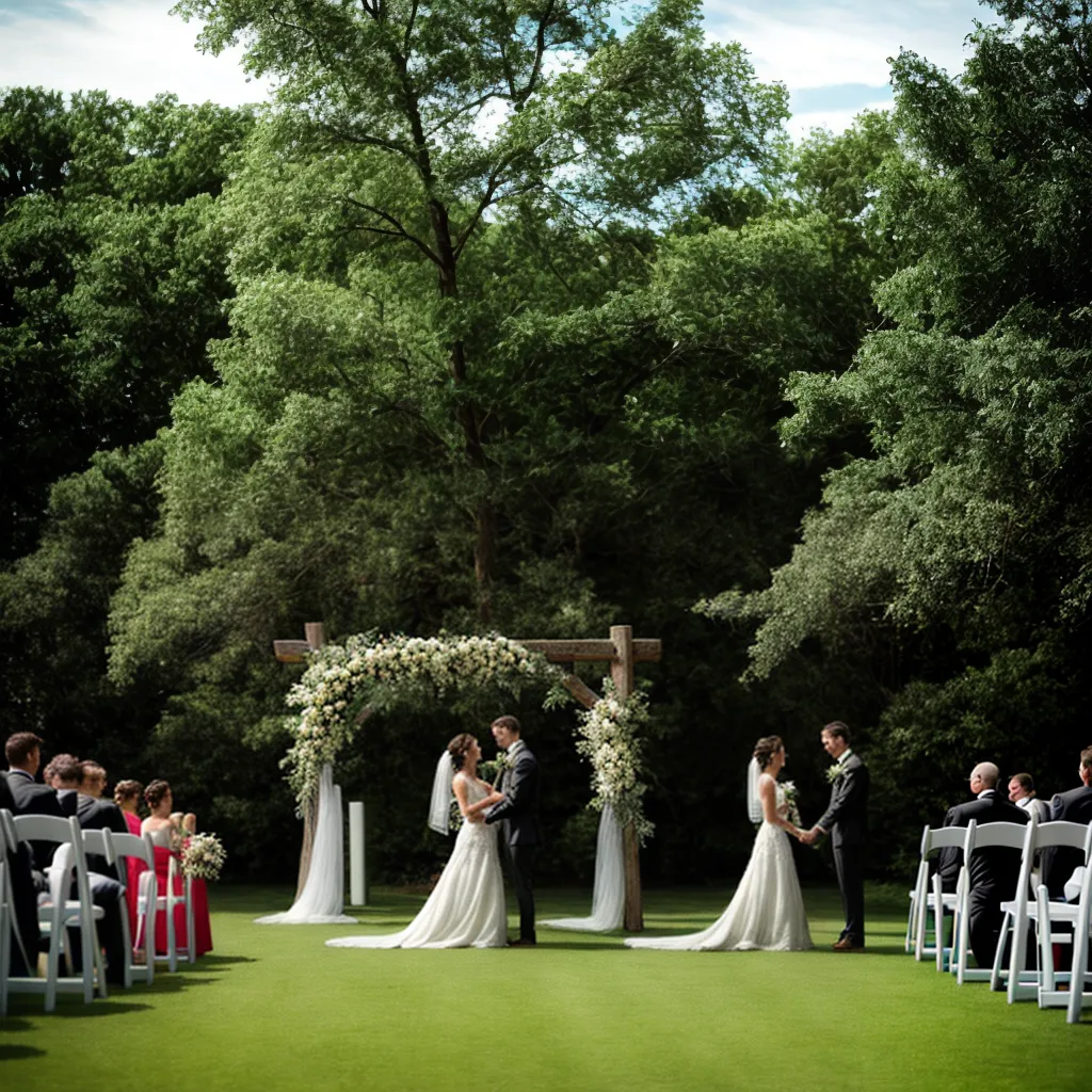casamento ao ar livre cerimonia noiva noivo 2