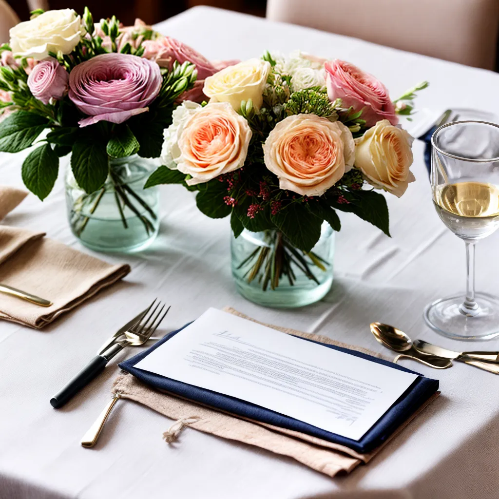 mesa decorada casamento civil checklist