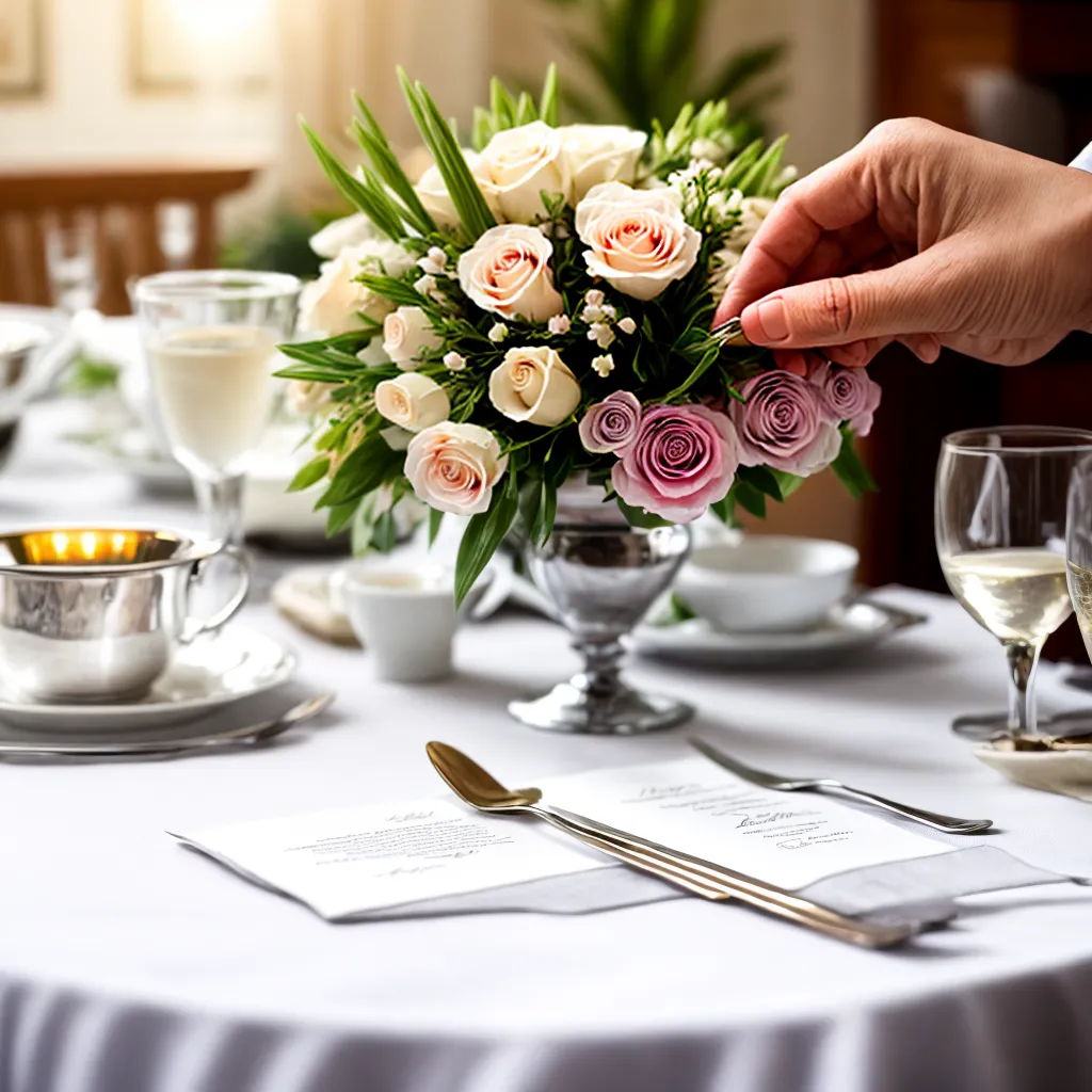mesa casamento civil flores amor