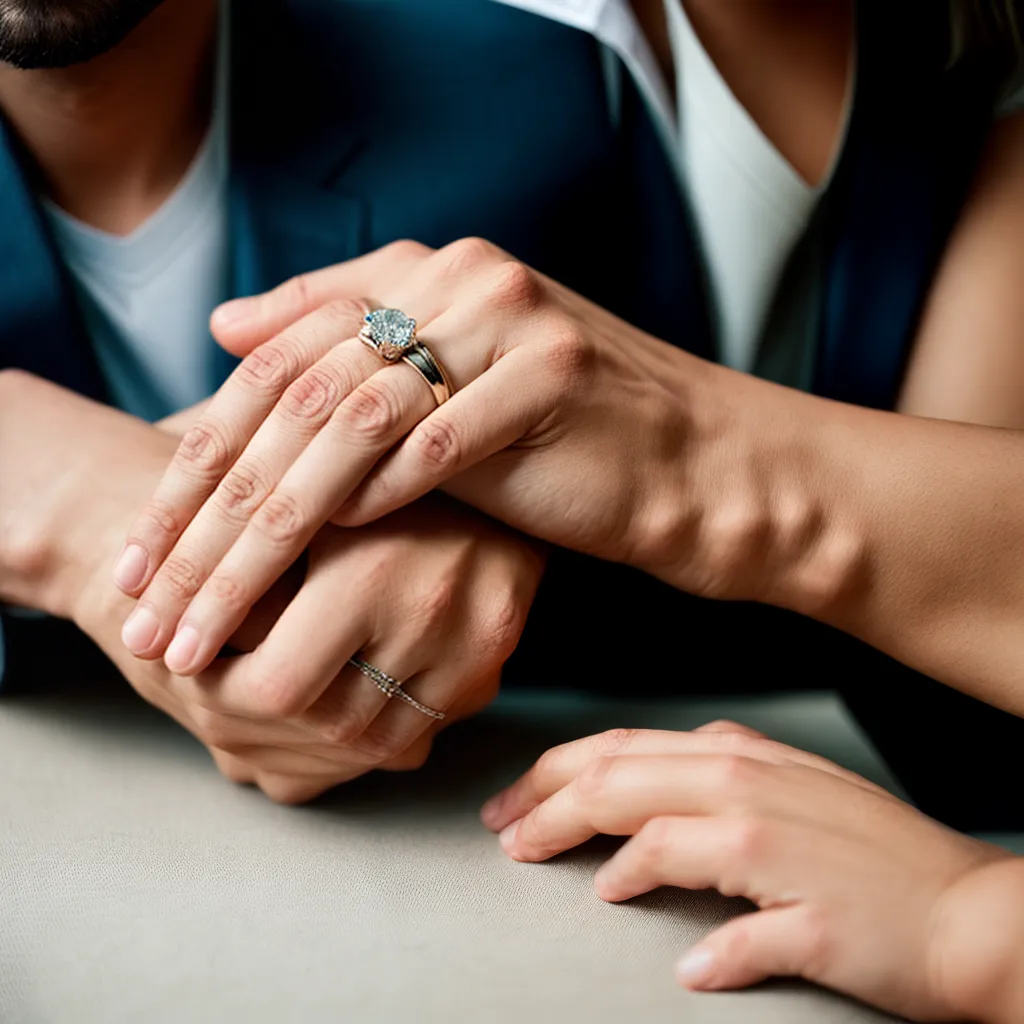 alianca casamento troca maos luz amor