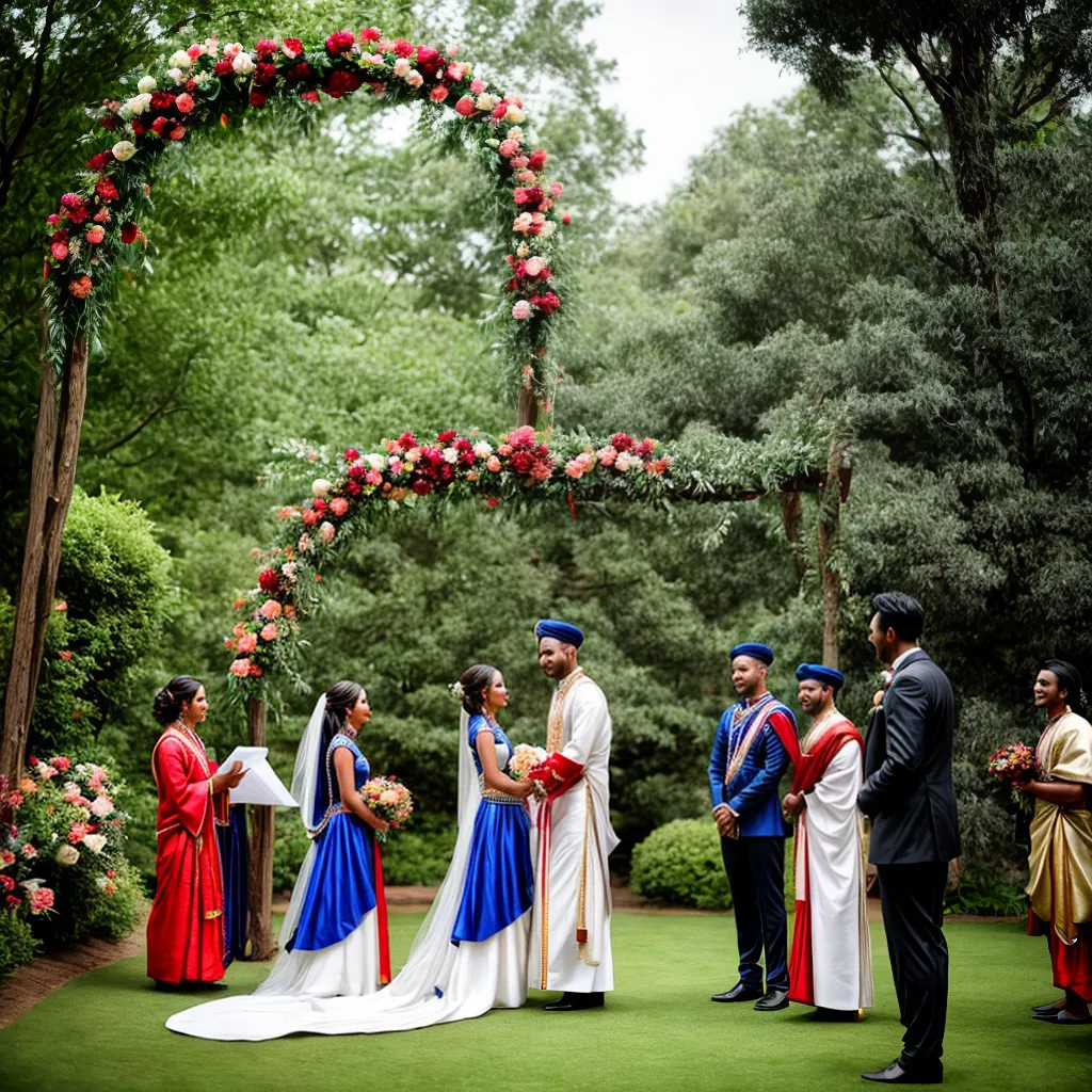 casamento jardim arco tradicional familia