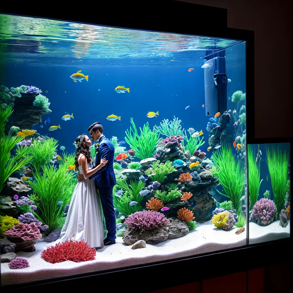 casamento cerimonia noiva noivo aquario