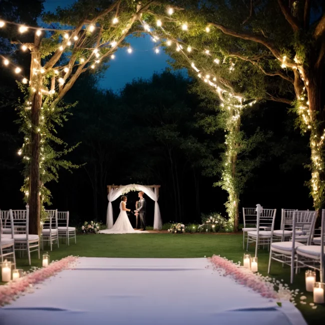 casamento civil arco madeira flores