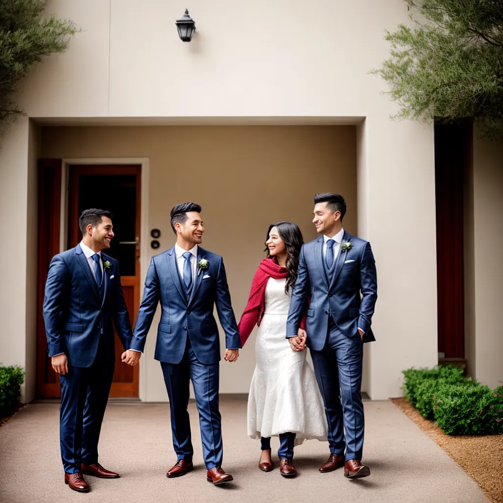 casal casamento courthouse elegante