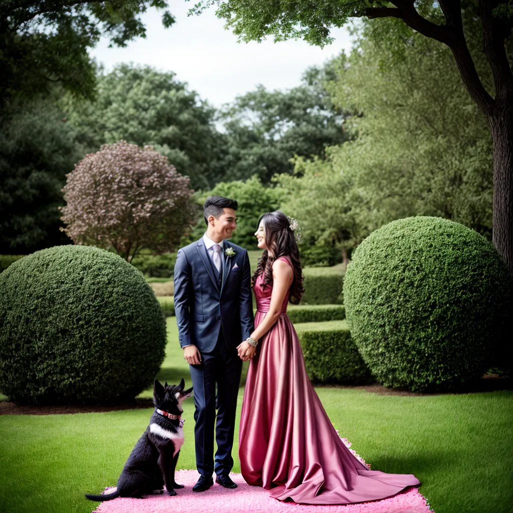 casamento jardim pets fofurices