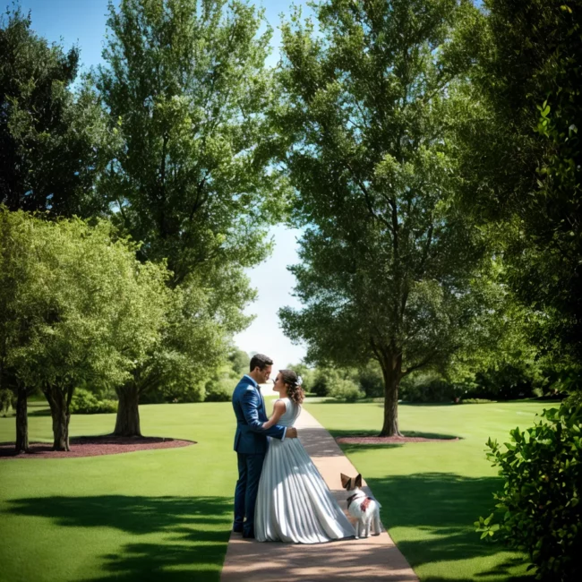 casal jardim casamento alegria cachorro casal jardim casamento alegria cachorro