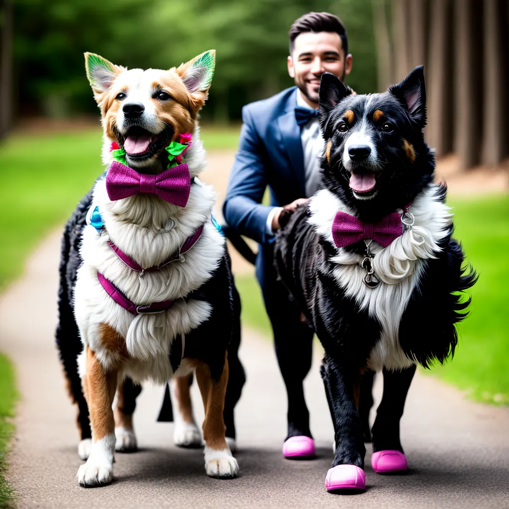 cachorro fofo anel casamento