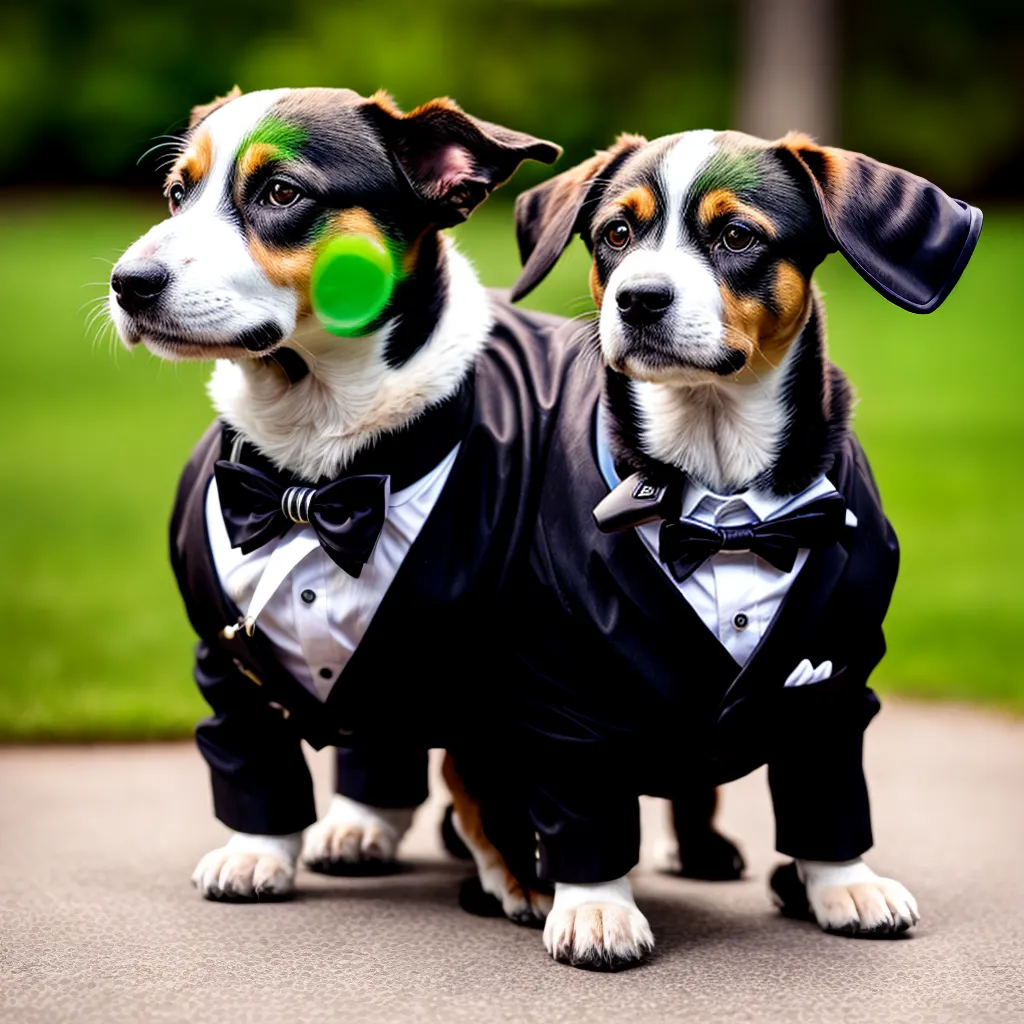 cachorro tuxedo anel portador