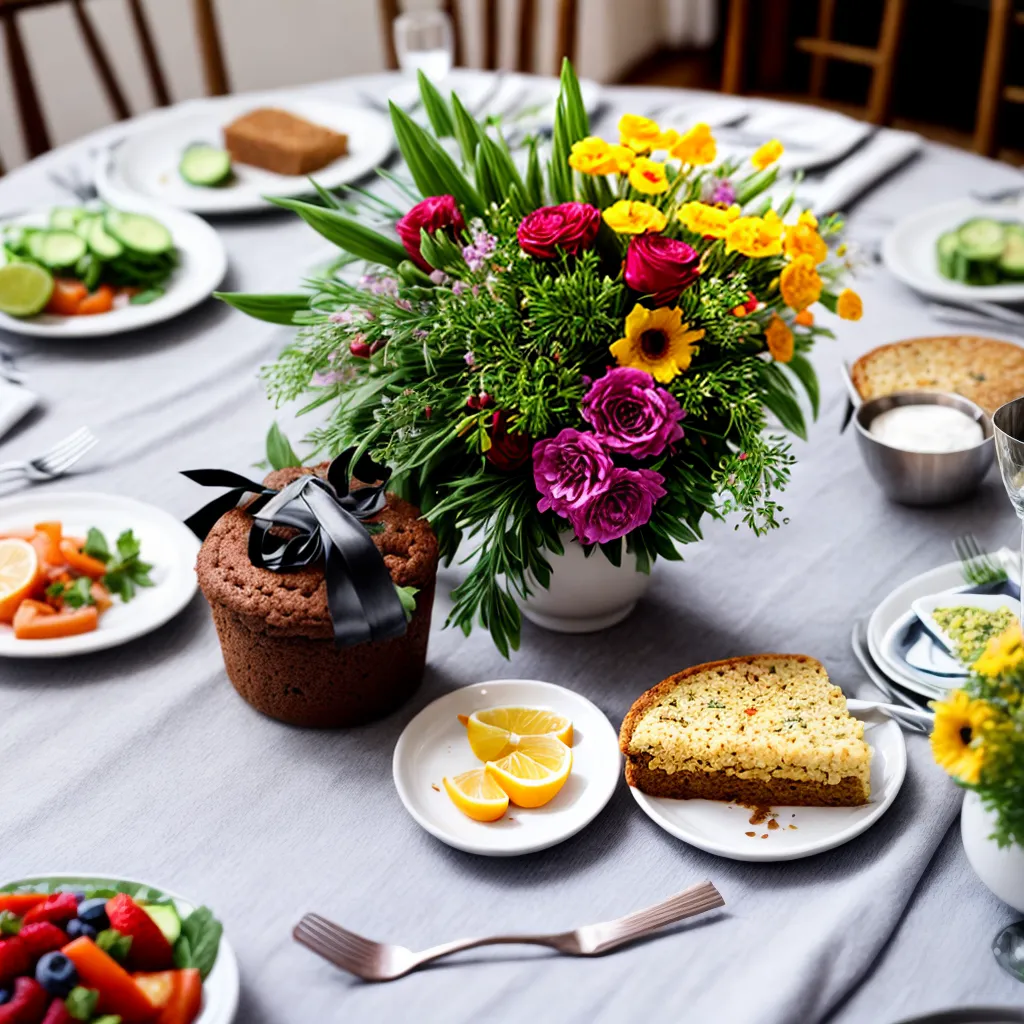 mesa pets casamento comida fofa