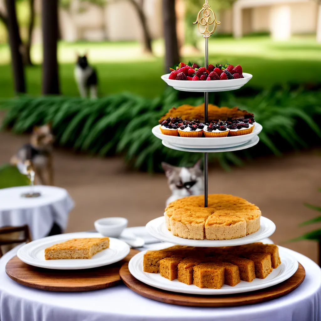 mesa casamento pet friendly bolo treats