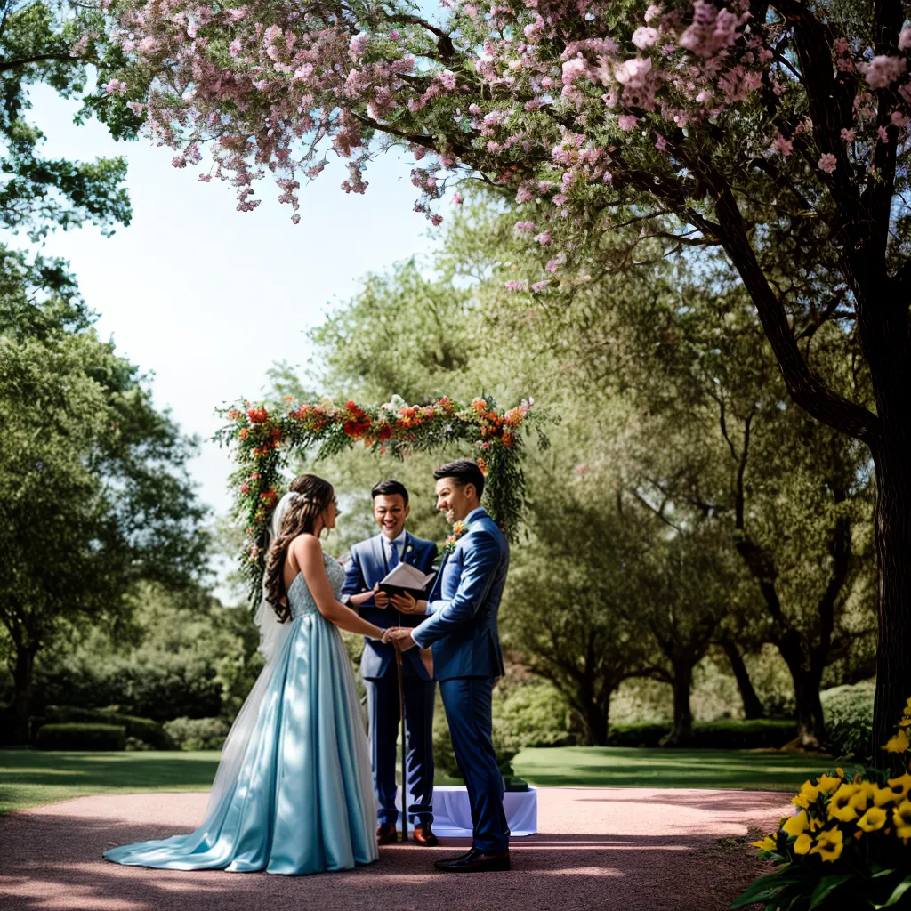 casamento ao ar livre cerimonia casal flores cachorros casamento ao ar livre cerimonia casal flores cachorros