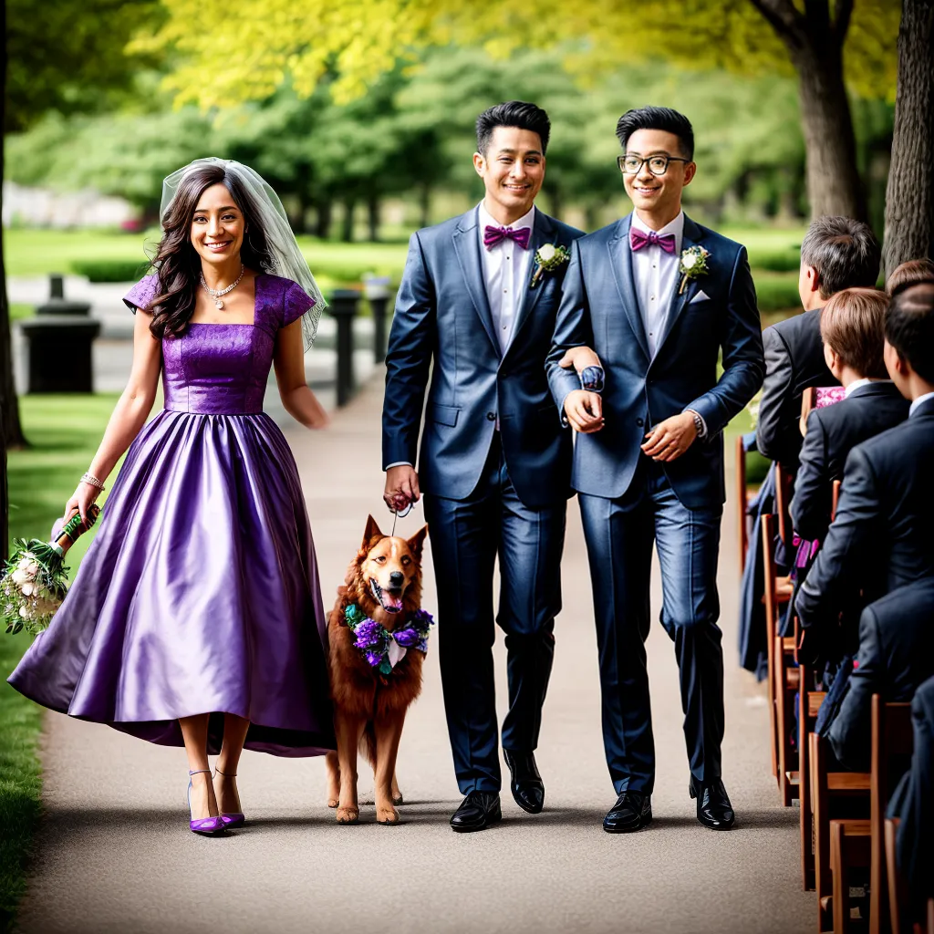 casamento pets alegria amor