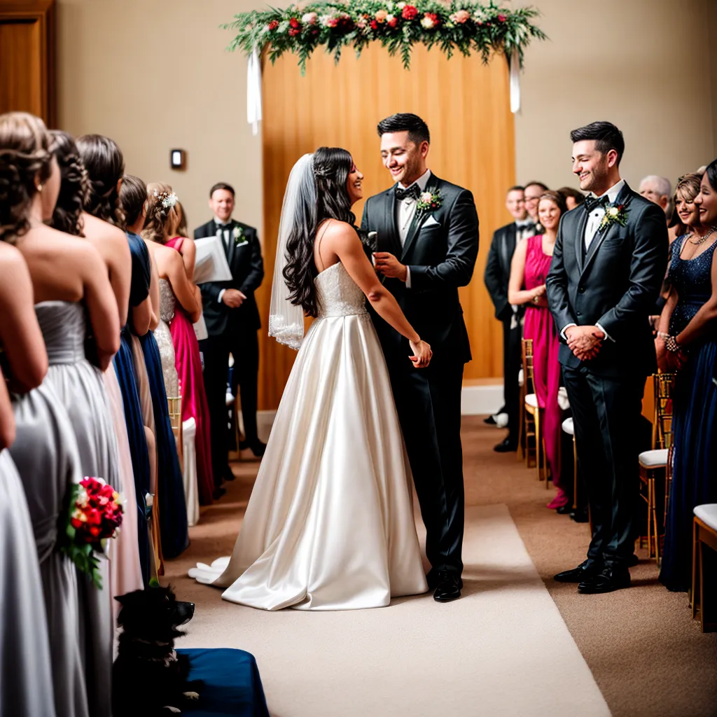 casamento noivos animais fofos 1