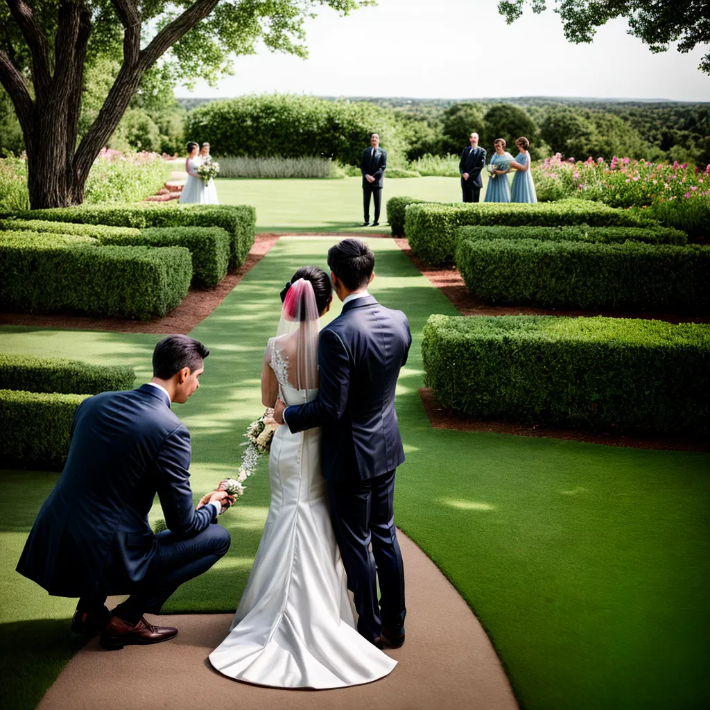 casamento ao ar livre cerimonia cachorro fotografo