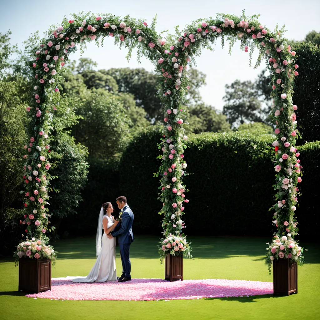 casamento ar livre cerimonia floral 1