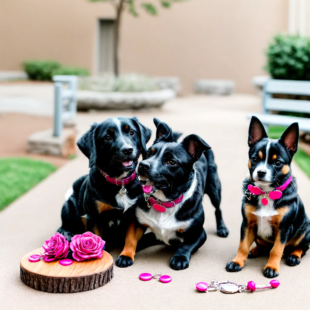 mesa lembrancinhas casamento pet 2