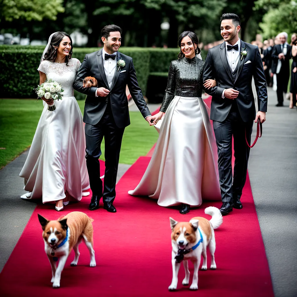 casamento pets passarela sorrisos