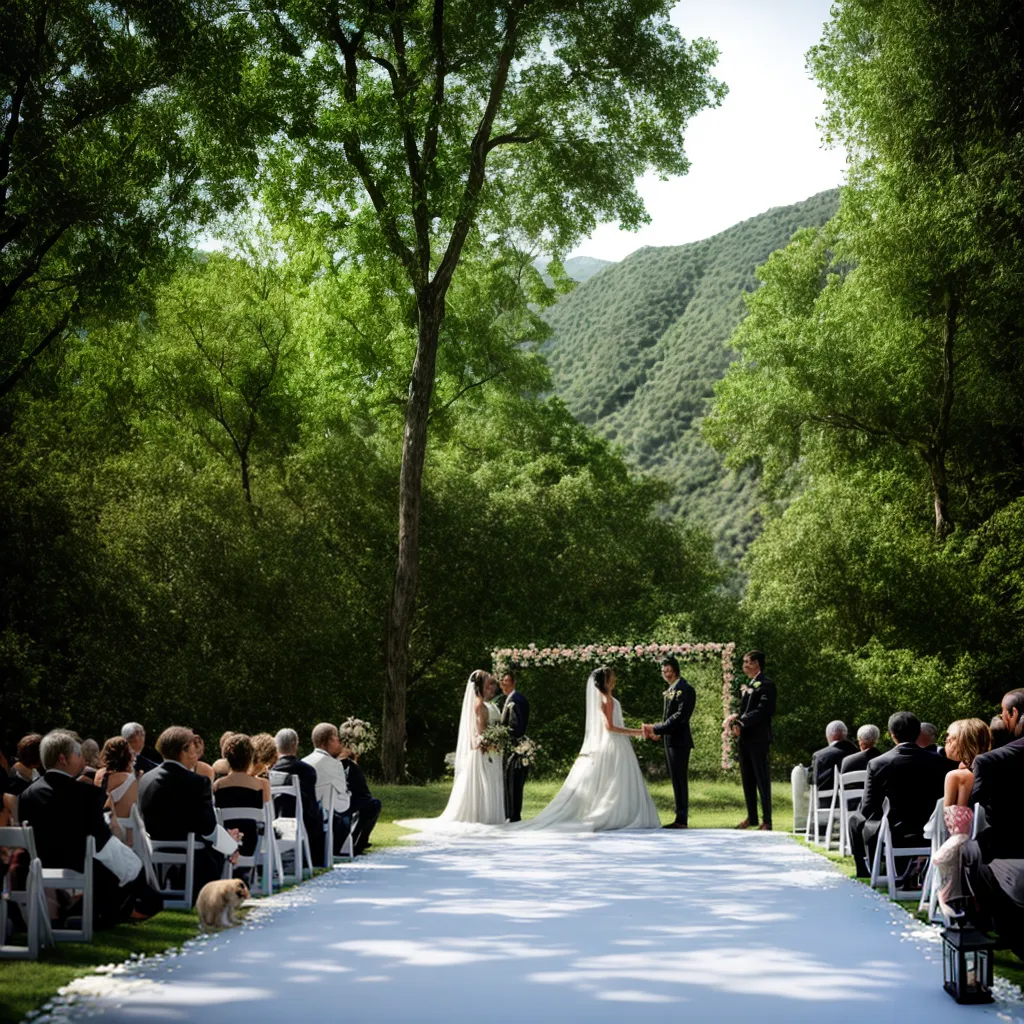 casamento ao ar livre cerimonia amor pets
