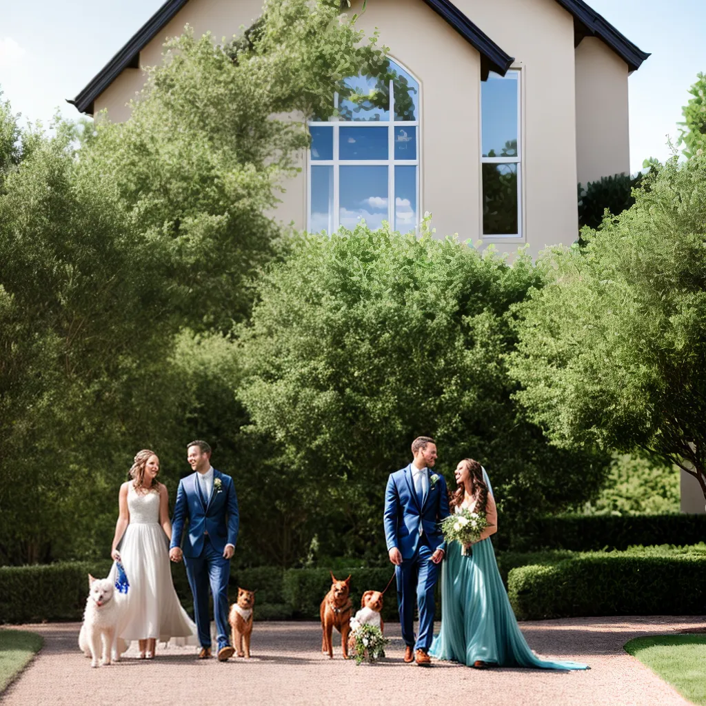 casal ao ar livre pets casamento 1