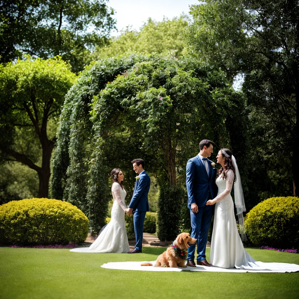 casal jardim cachorro alegria