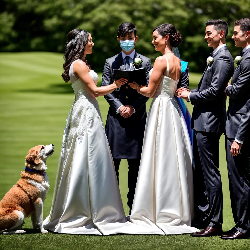 casamento lgbtq casal votos amor pets