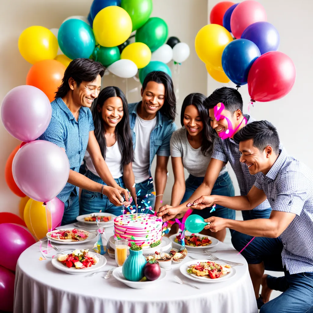 familia festejando aniversario casamento