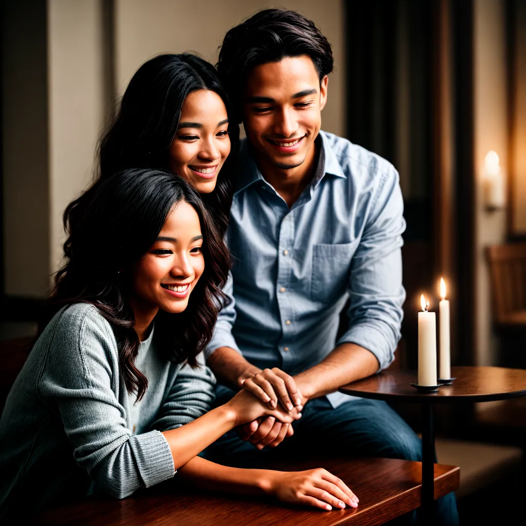 casal jantar romantico luz velas
