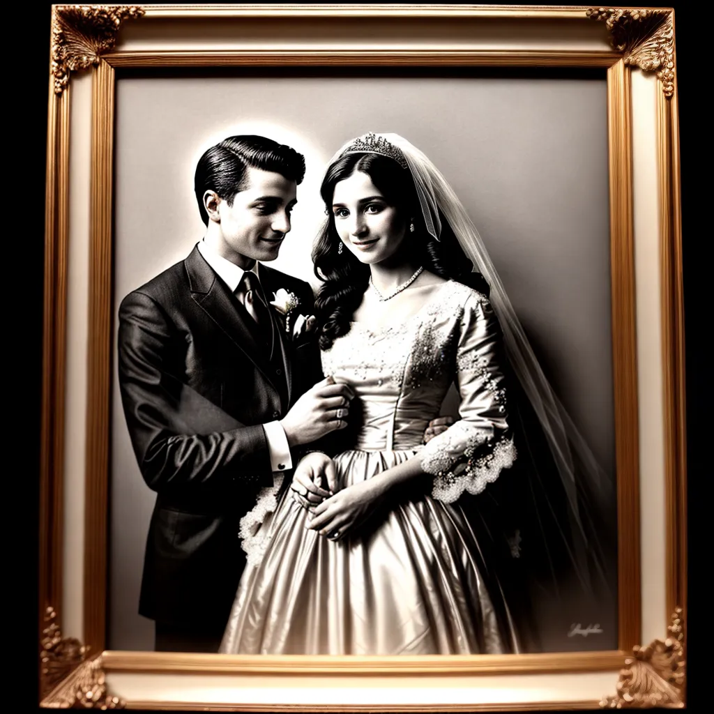 foto casamento vintage quadro flores